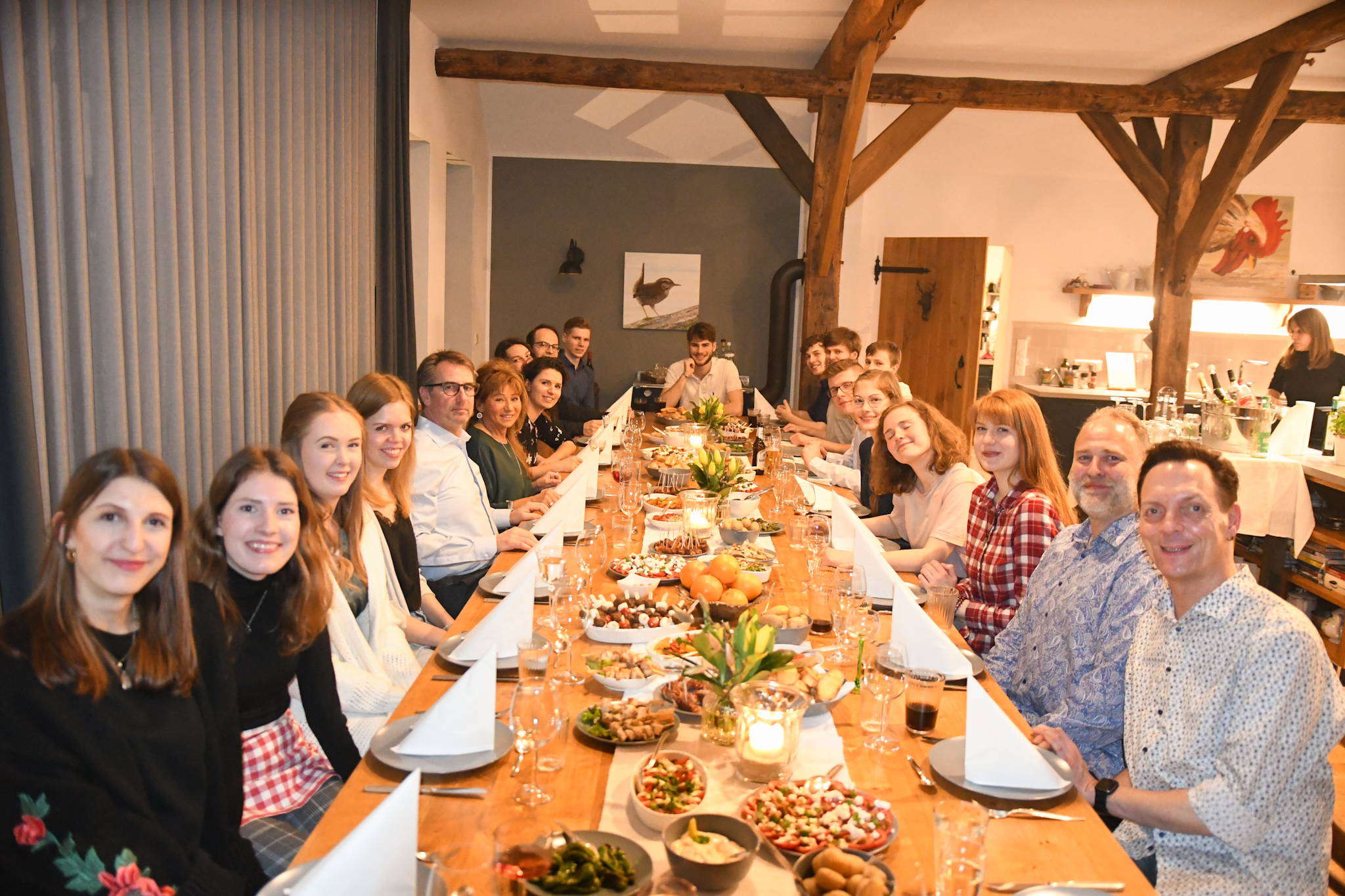 Kochen, Essen & Genießen Tanzschule Lenard bei der Eventküche „Zaunkönig“ in Wiefelstede.